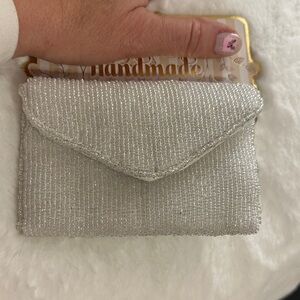 Made in India beaded mini wallet